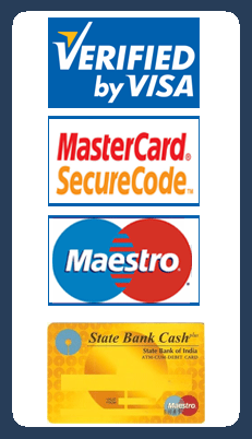 Pay at your convenience using Credit / Debit cards
